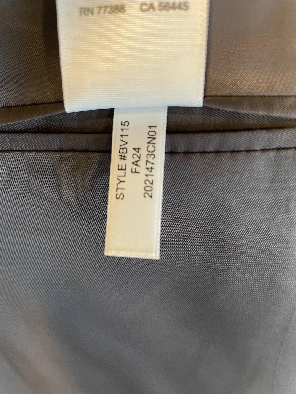 J. Crew Ludlow Traveler Slim Fit Suit Jacket Carbon Italian Stretch‎ Wool 44R